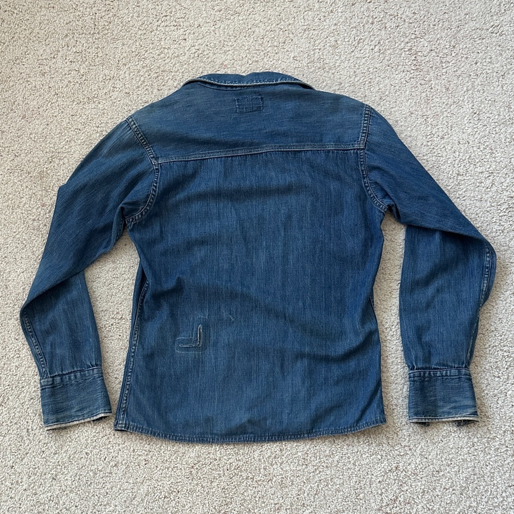Miller Western Wear Denim Long Sleeve Shirt - Picture 7 of 8